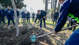 Kültürpark'ın yeşil dokusu zenginleşiyor