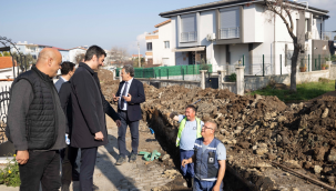 İZSU'nun Aliağa'ya altyapı yatırımları hız kesmiyor