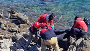 Denize düşen araç içinde bir kişi hayatını kaybetti