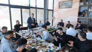Aliağaspor FK, Kahvaltı Organizasyonunda Moral Depoladı