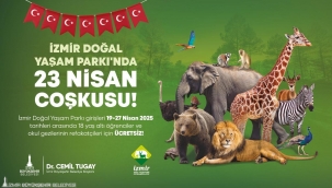 İzmir Büyükşehir Belediyesi'nden çocuklara 23 Nisan hediyesi