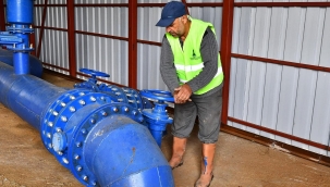 İzmir Büyükşehir Belediyesi'nden Dikili'de su devrimi