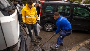 İZSU ekipleri tam kadro sahada