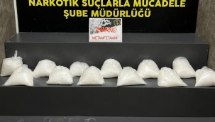 Torbalı'da polisin durdurduğu araçtan metamfetamin çıktı