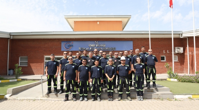 Aliağa Belediyesi Arama Kurtarma Ekibi (ABAK), AFAD İş Birliğiyle Afetlere Hazırlanıyor