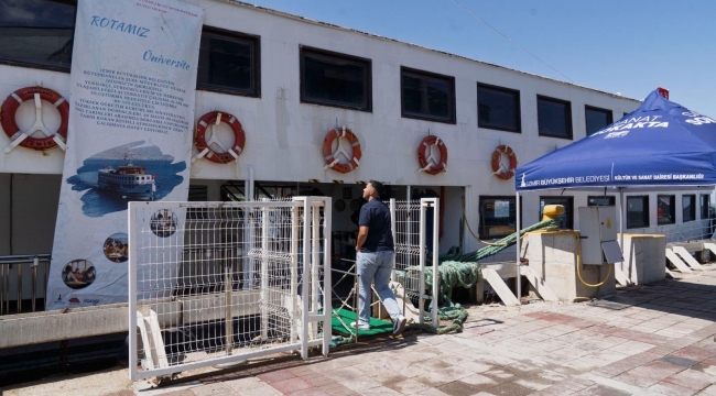 Bergama Vapuru gençler için demir attı: Rotamız Üniversite