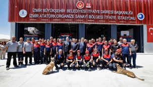 Çiğli İAOSB İtfaiye İstasyonu hizmete açıldı