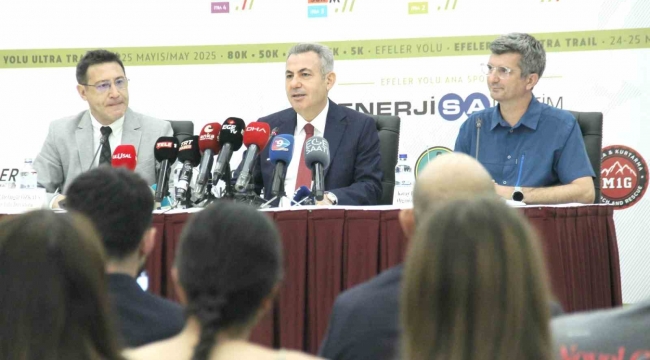 'Efeler Yolu Ultra Trail'e 6 ülkeden 256 sporcu gelecek