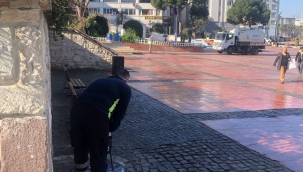 İzmir Büyük Şehir Belediyesi Aliağa'da Çalışmalarına Devam Ediyor