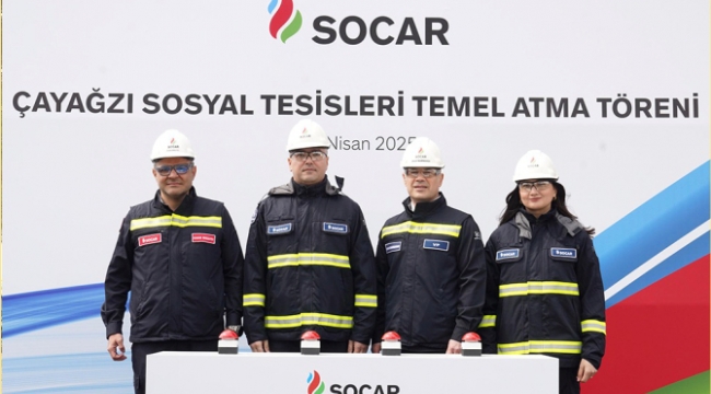 SOCAR Türkiye, Aliağa Çayağzı Sosyal Tesisleri'nin Temelini Attı