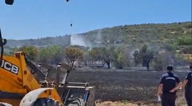 Aliağa Çaltılıdere'de Korkutan Yangın!
