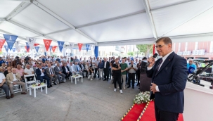 Büyükşehir'den Tire'de açılış rüzgârı