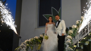 Ceylan ve Bahadır Ailelerinin Mutlu Günü: Hüseyin Ceylan ile Canan Bahadır Dünyaevine Girdi