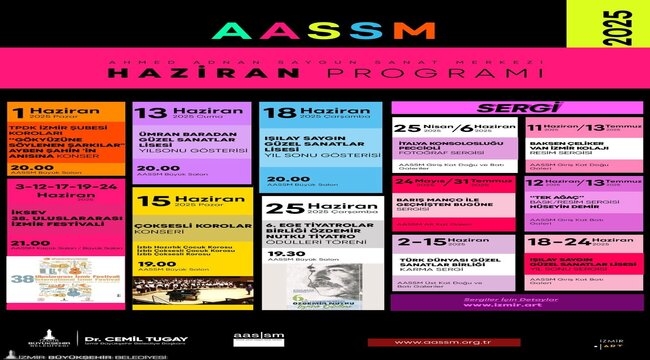 Haziran ayında sanat dolu günler