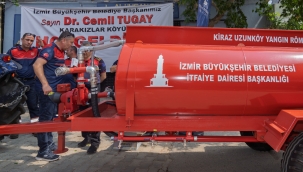 İzmir Büyükşehir Belediyesi yangınlarla mücadelesini güçlendiriyor