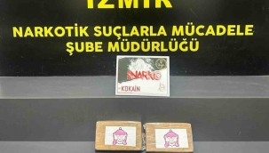 İzmir'de 2 kilo 300 gram kokain ele geçirildi