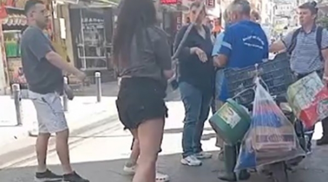 İzmir'de belediye işçisine saldıran 2 genç kız tutuklandı