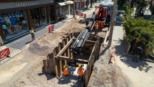 İZSU'dan bir yılda 75 kilometrelik yağmur suyu yatırımı