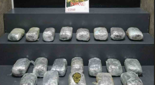 Uyuşturucu madde sevkiyatına polis baskını