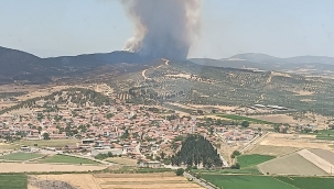 Vali Elban: "Yangını kontrol altına almak için çalışmalar sürüyor"
