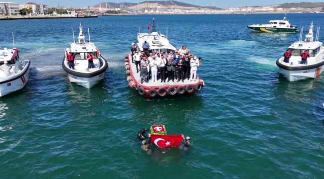 Aliağa'da Denizcilik ve Kabotaj Bayramı coşkuyla kutlandı
