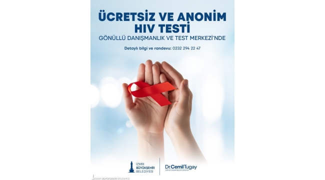 Büyükşehir'den yurttaşlara HIV testi desteği
