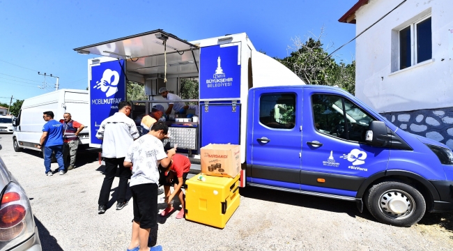 Büyükşehir yangının yaralarını sarmak için tüm gücüyle sahada