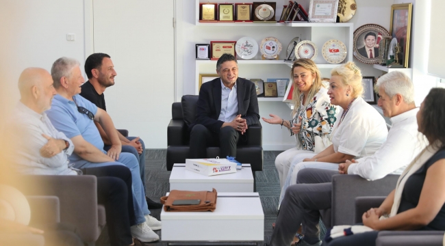 İGC'den Aliağa Belediye Başkanı Serkan Acar'a Ziyaret "Yerel Basın İçin İş Birliği Yapacağız"
