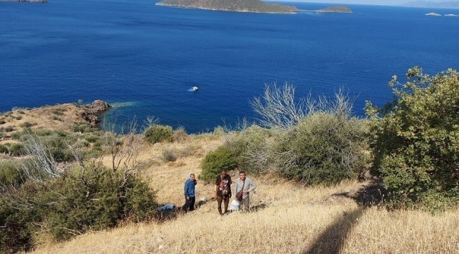 Sahil Güvenlik hem denizde, hem de karada yakaladı