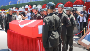 Şehit Piyade Üsteğmen Ege Akar son yolculuğuna uğurlanıyor