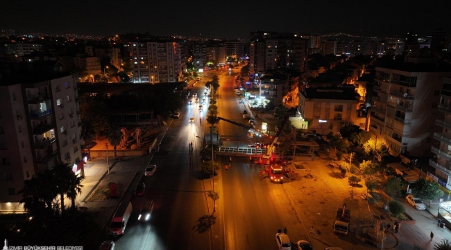 Yeni Girne Caddesi yayalar için daha güvenli oluyor