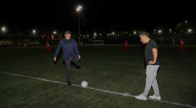 Aliağa 13 Eylül Masterler Futbol Turnuvası Başladı