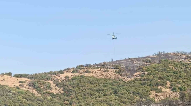 Aliağa'daki Yangın Saatler Sonra Kontrol Altında
