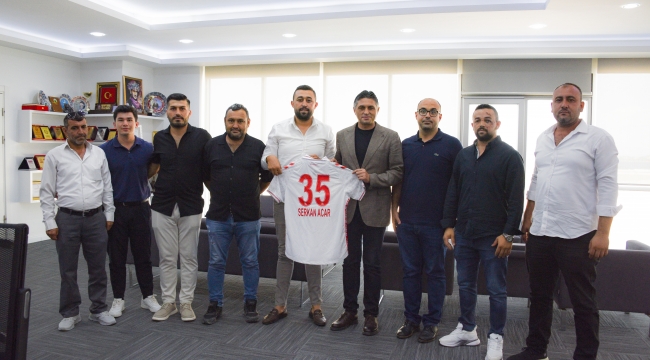 Beydili'nden Başkan Serkan Acar'a Ziyaret