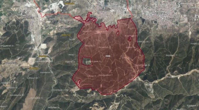 Kınık Ormanlarında Bulunan Antik Yerleşim Tescil Edildi