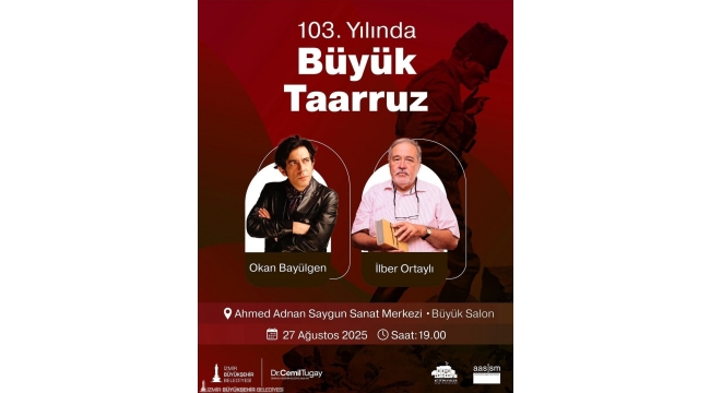 Okan Bayülgen ve Prof. Dr. İlber Ortaylı İzmirliler ile buluşacak