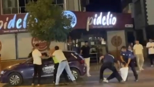 Uygulama yapan polise yumruklu saldırı