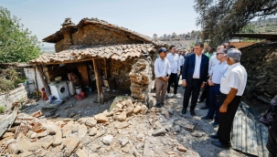 Yangın mağdurları yıl sonuna kadar suya ücret ödemeyecek