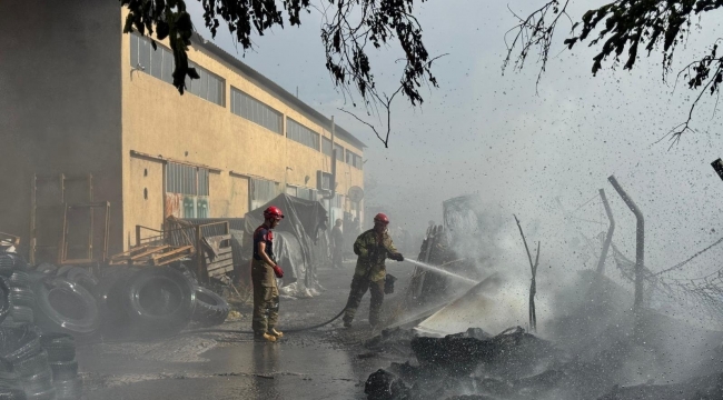 Helvacı Sanayi Sitesi'nde Büyük Panik