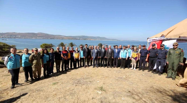 İzmir'de 2025 TAMP saha tatbikatı gerçekleştirildi