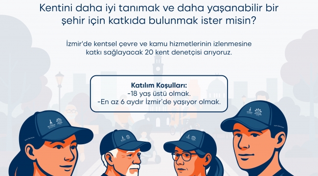 İzmir'de kent denetçileri dönemi başlıyor