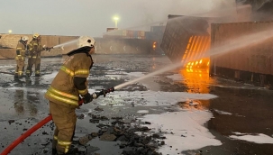 Aliağa Limanı'nda facia önlendi