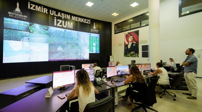 İzmir trafiği "İZUM"un radarında