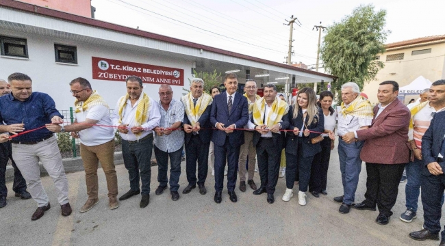 Mimar Ferdi Zeyrek Parkı ve Zübeyde Hanım Anne Evi açıldı
