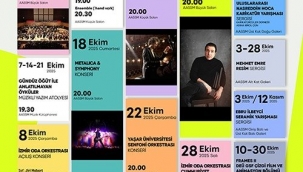 AASSM'de ekim ayı sanatla geçecek