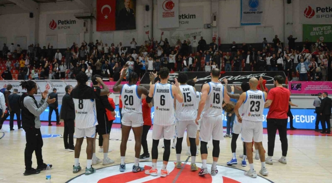 Aliağa Petkimspor, Avrupa'da 3'te 2 yaptı