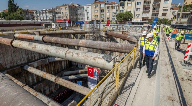 Buca Metrosu tünelleri 2027'nin sonunda Fuar İzmir'le buluşacak