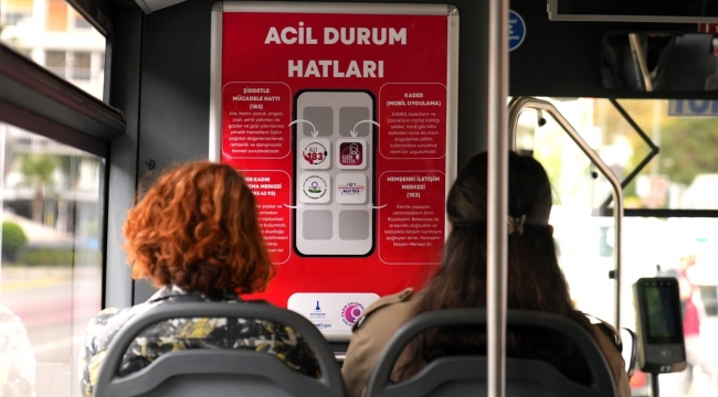 Büyükşehir'den kadınlar için "güvenli ulaşım" hamlesi