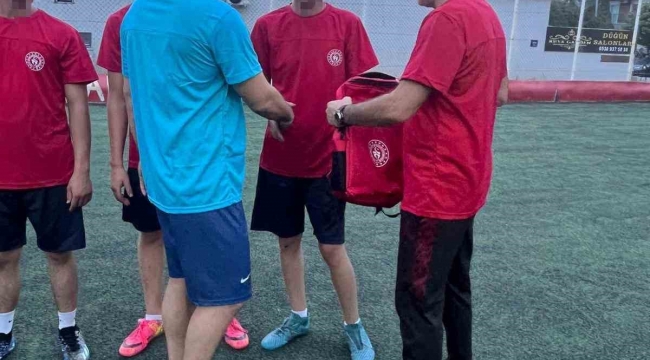 Denetimli serbestlik kapsamındaki gençler, protokolle sahada buluştu