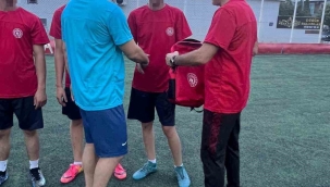 Denetimli serbestlik kapsamındaki gençler, protokolle sahada buluştu